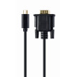 Adaptér USB 3.1 D-Sub 15pin HD vidlice,USB C vidlice 2m