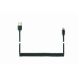 Kabel kroucený,USB 2.0 vidlice Apple Lightning,USB A vidlice