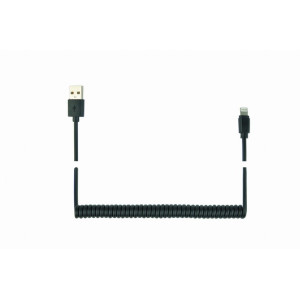 Kabel kroucený,USB 2.0 vidlice Apple Lightning,USB A vidlice