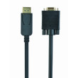 Kabel DisplayPort 1.1 1,8m černá Materiál vnější izol: PVC