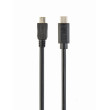 Kabel USB 2.0 USB B micro vidlice,USB C vidlice zlacený 1,8m