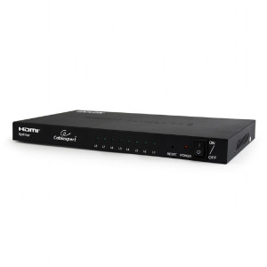 Rozbočovač HDCP,HDMI 1.4 Barva: černá Vst: HDMI zásuvka