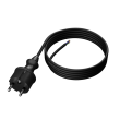Kabel 3x1mm2 CEE 7/7 (E/F) vidlice,vodiče,SCHUKO vidlice