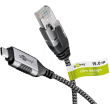 Kabel slim,USB 3.1 RJ45 vidlice,USB C vidlice niklovaný 15m