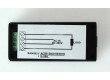 Digitální panelový měřič voltmetr a ampermetr s měřičem spotřeby