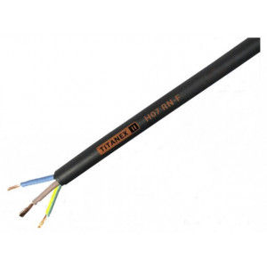 Vodič H07RN-F licna Cu 2x16mm2 guma černá 450/750V