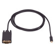 Adaptér D-Sub 15pin HD vidlice,USB C vidlice zlacený 1,8m