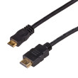 Kabel HDMI 1.4 HDMI mini vidlice,HDMI vidlice 1m černá