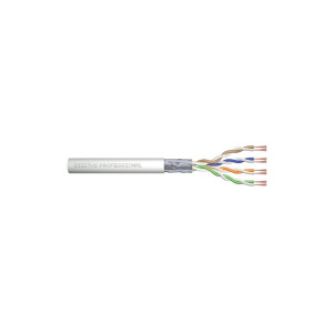 Vodič F/UTP 5e drát Cu 4x2x24AWG PVC šedá 100m Økab: 6,5mm