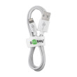 Kabel USB 2.0 vidlice Apple Lightning,USB A vidlice 1m bílá