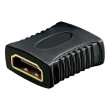 Adaptér HDMI zásuvka, z obou stran barva černá