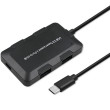 Hub USB USB 3.0,USB 3.1 černá Počet portů: 4 10Gbps 200mm