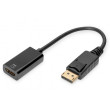 Adaptér DisplayPort 1.2,HDCP 2.2,HDMI 2.0 0,2m černá