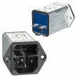 Konektor IEC 60320,napájecí AC KFA zásuvka vidlice 10A 0,3mH
