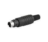 Zástrčka DIN mini vidlice 3 PIN pájení na kabel