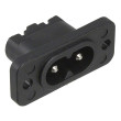 Konektor IEC 60320,napájecí AC C8 (EURO) zásuvka vidlice