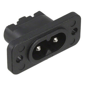 Konektor IEC 60320,napájecí AC C8 (EURO) zásuvka vidlice