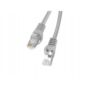 Patch cord F/UTP 6 lanko CCA PVC šedá 1,5m 26AWG Žíly: : 8