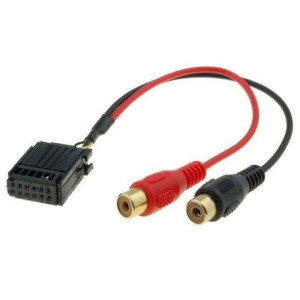 AUX redukce 12pin pro Ford 2004-> 2x RCA