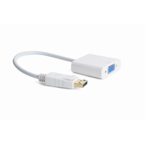 Adaptér DisplayPort 1.1a 0,15m Barva: bilá Vlastnosti: Full HD