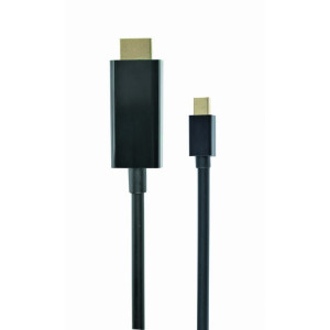 Kabel DisplayPort 1.2 HDMI vidlice,mini DisplayPort vidlice