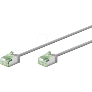 Patch cord U/FTP Cat 8.1 lanko Cu LSZH šedá 0,5m 32AWG