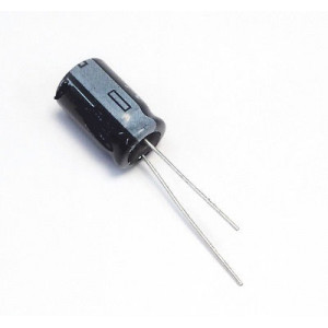 Kondenzátor elektrolytický THT 330uF 35VDC Ø10x16mm ±20%