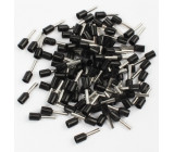 Dutinka pro kabel 0,5mm2 černá