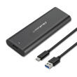 Hard discs housing: M.2 PnP SATA III,USB 3.1 SATA,USB black