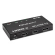 Přechod: rozbočovač HDCP 2.2,HDMI 1.4 PnP,Ultra HD 4K černá