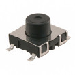 Mikrospínač TACT SPST-NO pol: 2 0,5A/42VDC SMT 7,75mm kulatý