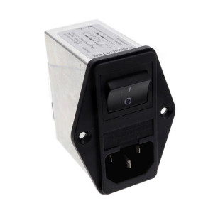 Konektor napájecí AC zásuvka vidlice 10A 250VAC IEC 60320