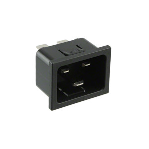 Konektor IEC 60320,napájecí AC C20 (I), V-lock zásuvka 16A