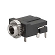 Zásuvka Jack 3,5 mm x 18,6 mm zásuvka stereo, s vypínačem