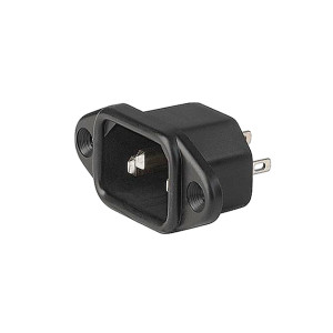 Konektor IEC 60320,napájecí AC C14 (E), V-lock zásuvka 10A