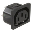 Konektor IEC 60320,napájecí AC C13 (F) zásuvka 10A