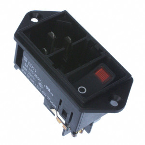 Konektor IEC 60320,napájecí AC DD11 zásuvka vidlice 10A
