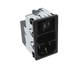 Konektor IEC 60320,napájecí AC KMF zásuvka vidlice 4A 250VAC