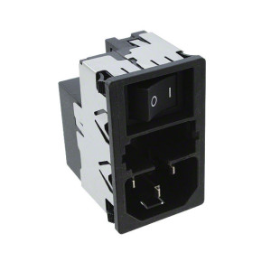 Konektor IEC 60320,napájecí AC KMF zásuvka vidlice 4A 250VAC