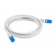 Patch cord S/FTP 6a lanko CCA LSZH šedá 3m 26AWG Žíly: : 8