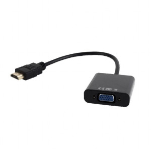 Adaptér HDMI 1.4 D-Sub 15pin HD zásuvka,HDMI vidlice 0,15m
