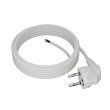 Kabel 3x1mm2 PVC 10m bílá 16A 250V