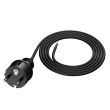 Kabel 3x1mm2 CEE 7/7 (E/F) vidlice,vodiče,SCHUKO vidlice PVC
