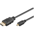 Kabel HDMI 2.1 HDMI vidlice,micro HDMI zástrčka PVC Dél: 2m