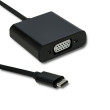 Adaptér USB 3.1 D-Sub 15pin HD zásuvka,USB C vidlice 0,23m