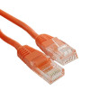 Patch cord U/UTP 5e drát CCA PE oranžová 1,8m 26AWG