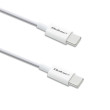 Kabel USB 2.0 USB C vidlice,z obou stran 1,5m bílá 480Mbps