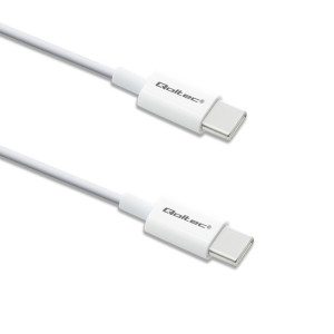 Kabel USB 2.0 USB C vidlice,z obou stran 1,5m bílá 480Mbps