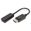 Kabel DisplayPort 1.2 DisplayPort vidlice, HDMI zásuvka 150mm