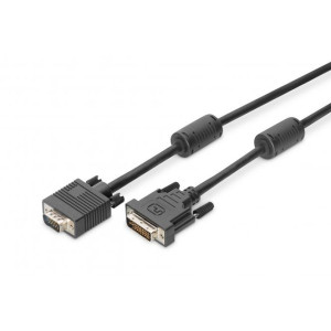 Kabel dual link D-Sub 15pin HD vidlice DVI-I (24+5) vidlice
